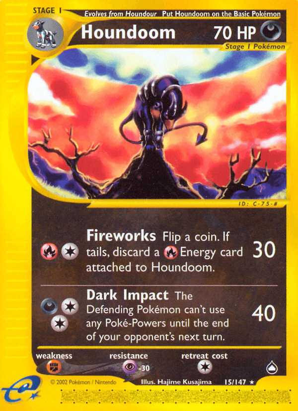 Houndoom: Aquapolis