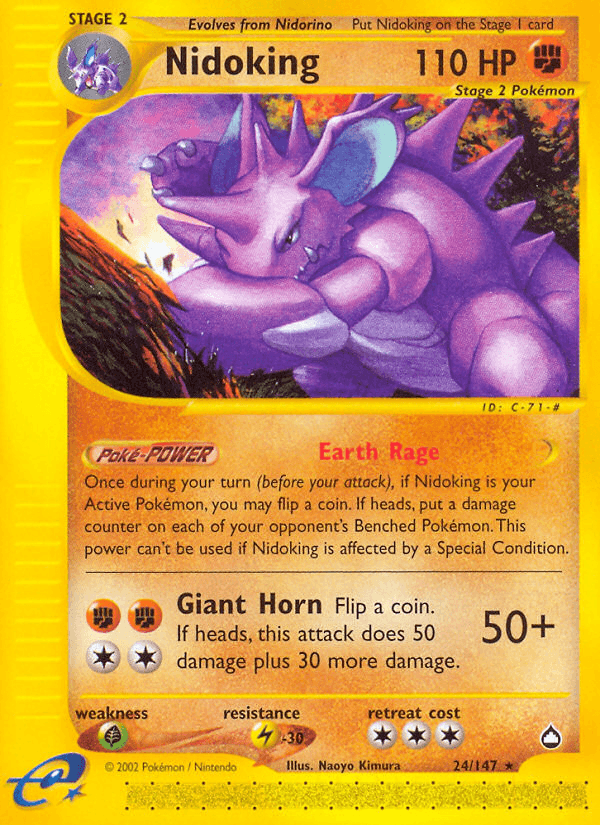 Nidoking: Aquapolis