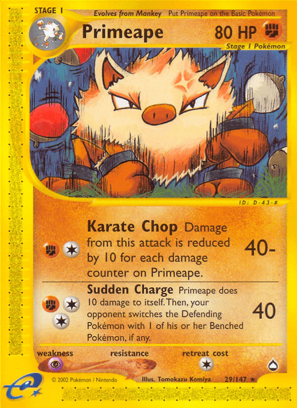 Primeape: Aquapolis