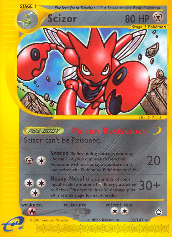 Scizor: Aquapolis