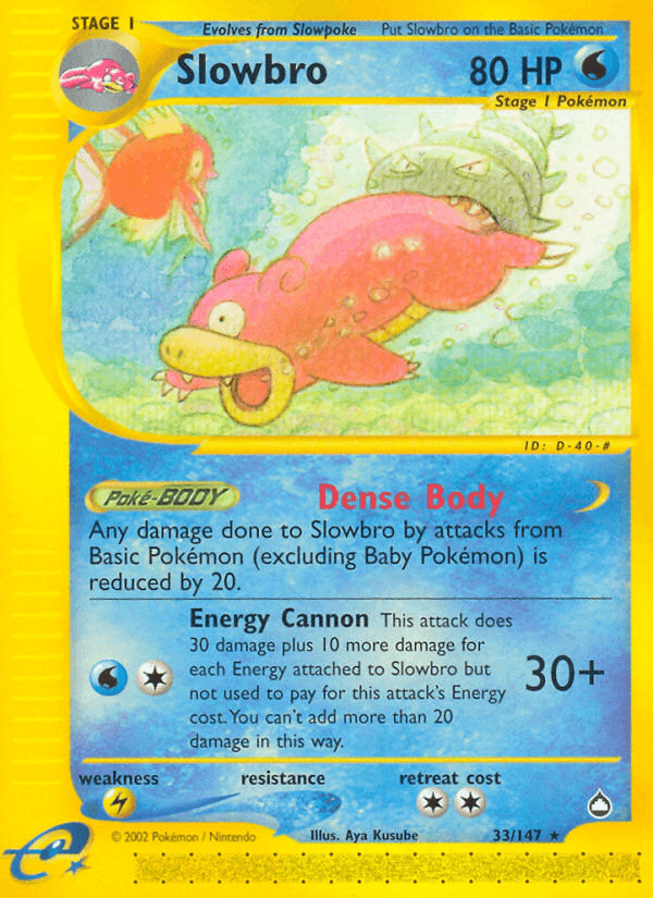 Slowbro: Aquapolis