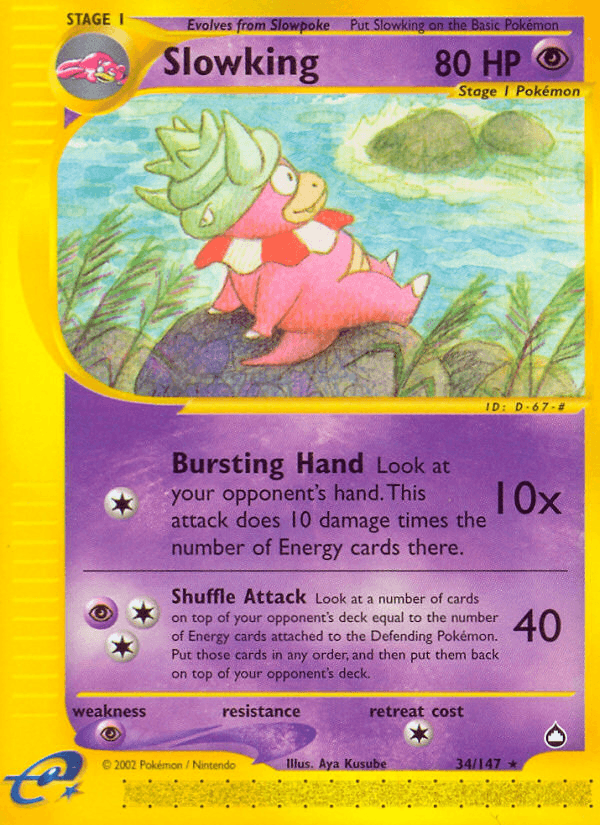 Slowking: Aquapolis