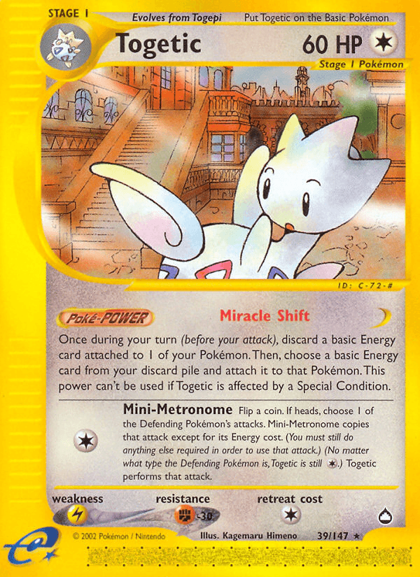 Togetic: Aquapolis