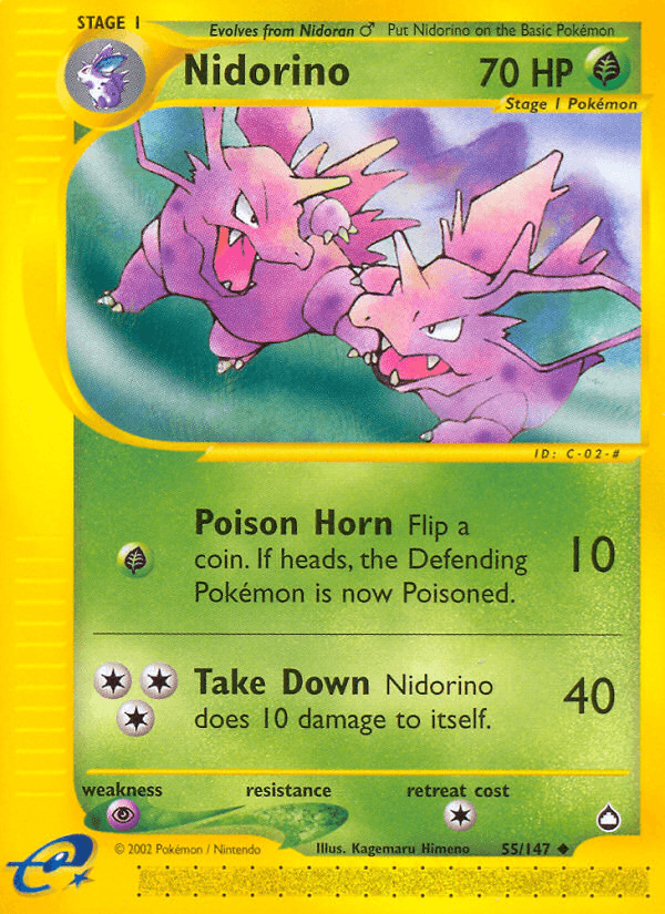 Nidorino: Aquapolis