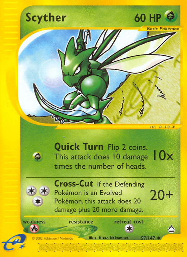 Scyther: Aquapolis