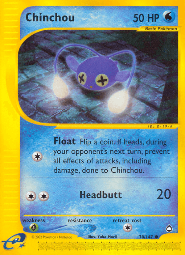Chinchou: Aquapolis