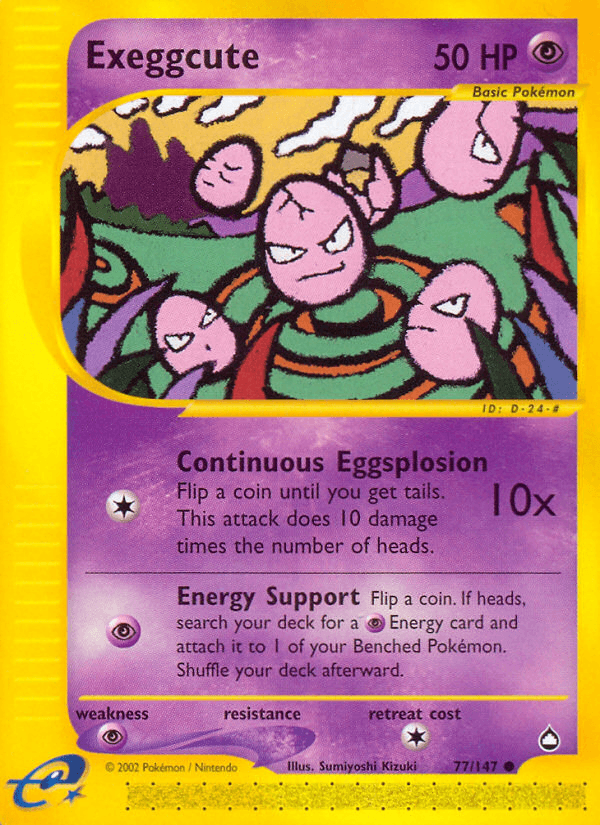 Exeggcute: Aquapolis