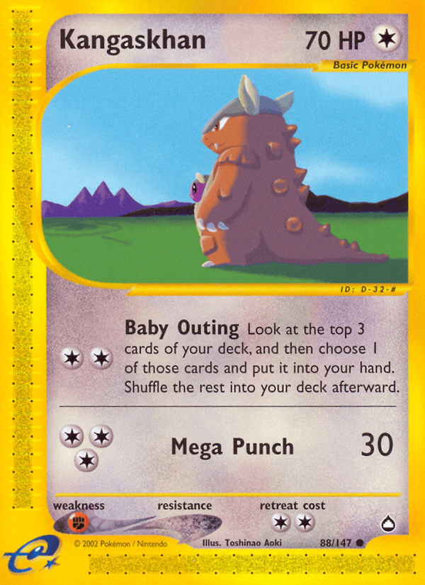Kangaskhan: Aquapolis
