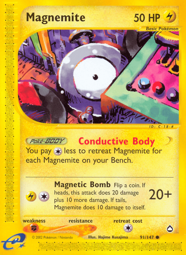 Magnemite: Aquapolis