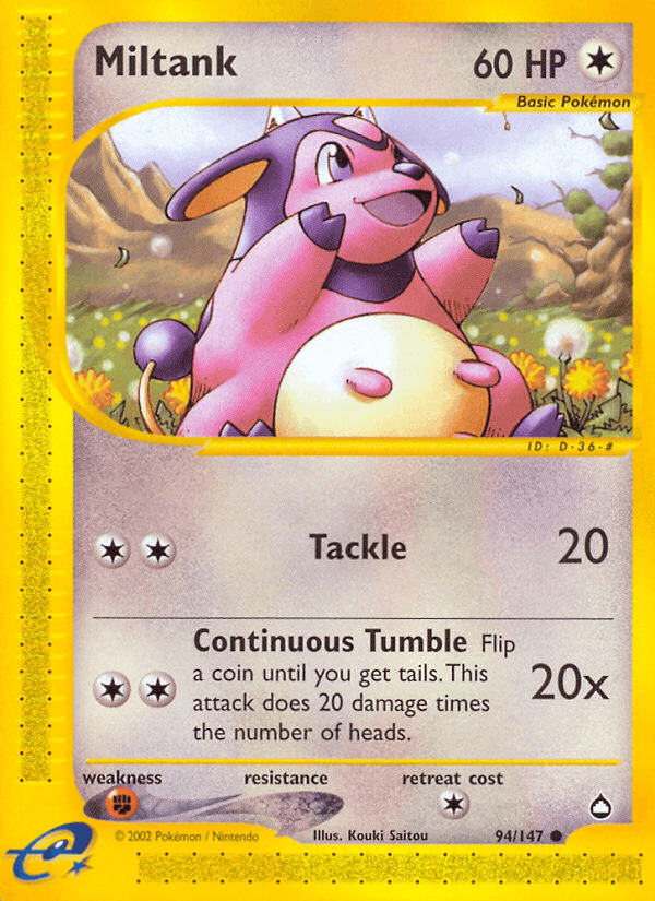 Miltank: Aquapolis