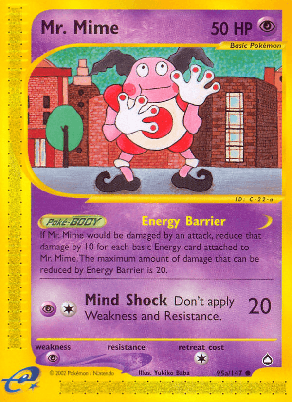 Mr. Mime: Aquapolis