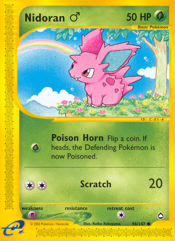 Nidoran ♂: Aquapolis