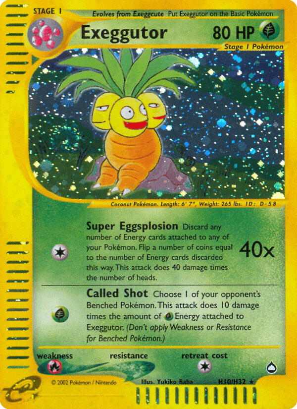 Exeggutor: Aquapolis