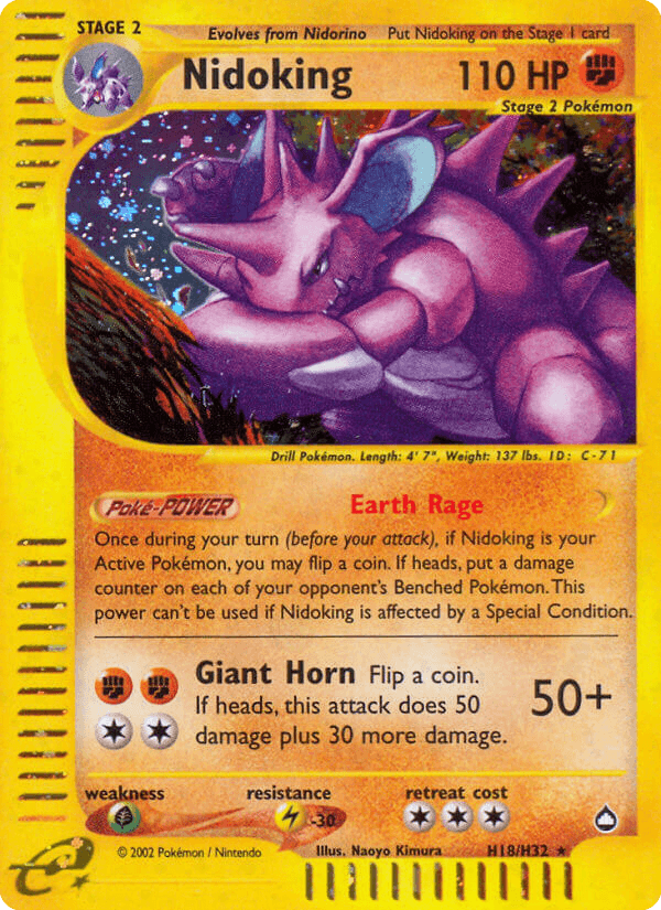 Nidoking: Aquapolis
