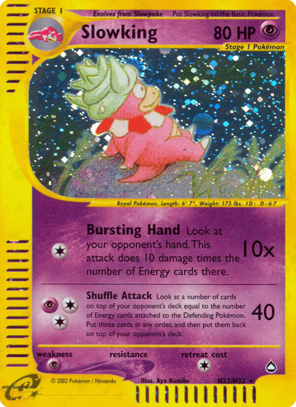 Slowking: Aquapolis