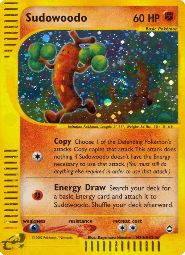 Sudowoodo: Aquapolis