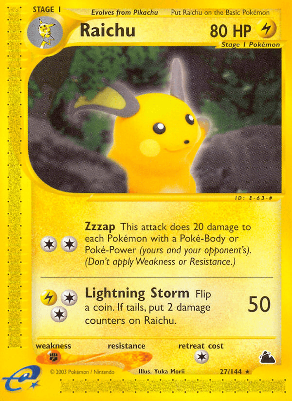 Raichu: Skyridge