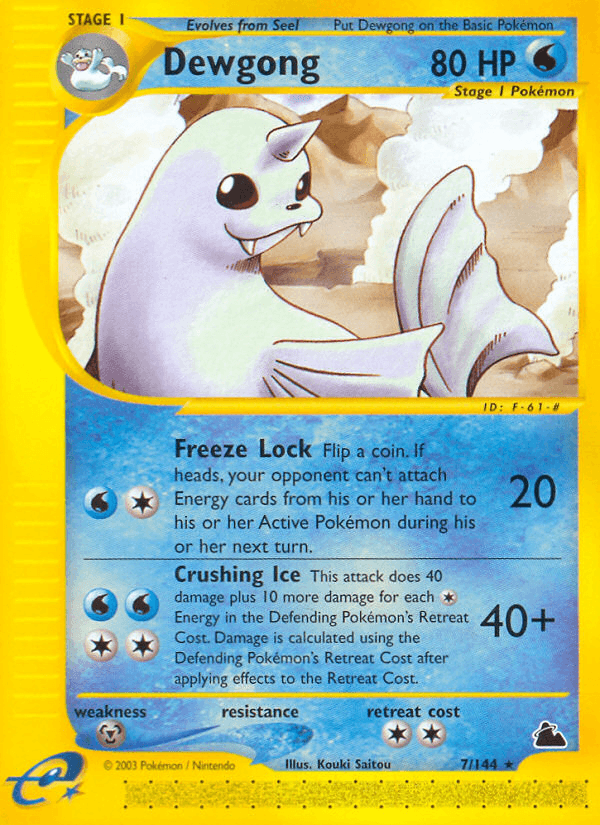 Dewgong: Skyridge