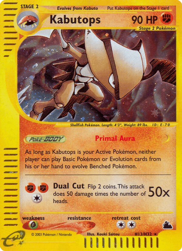 Kabutops: Skyridge