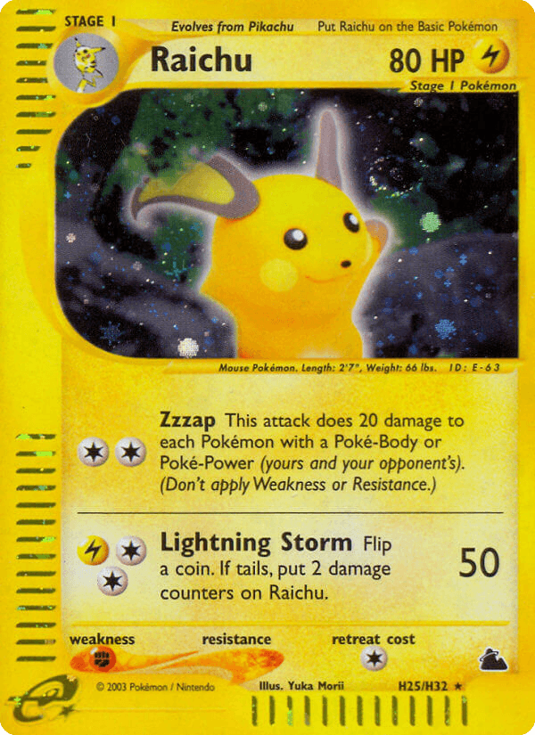 Raichu: Skyridge