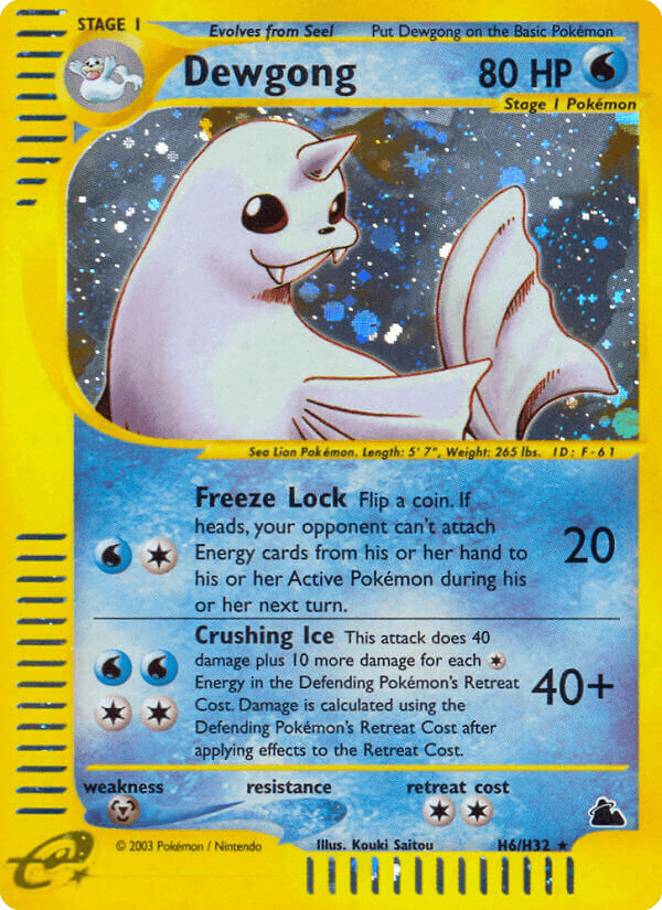 Dewgong: Skyridge