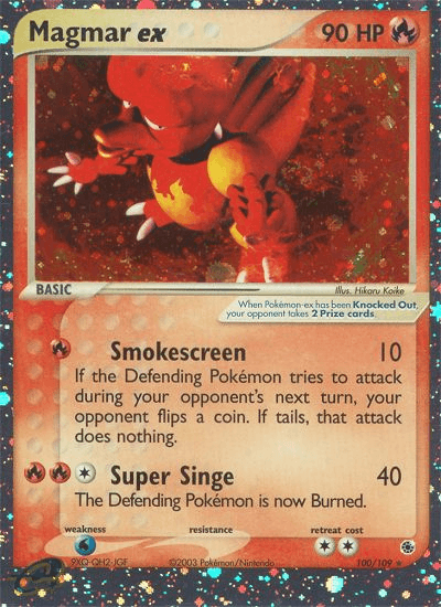 Magmar ex: Ruby & Sapphire