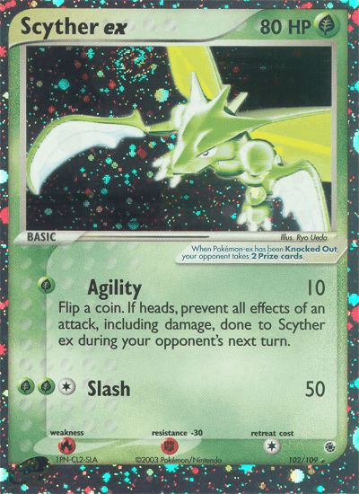 Scyther ex: Ruby & Sapphire