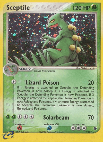 Sceptile: Ruby & Sapphire