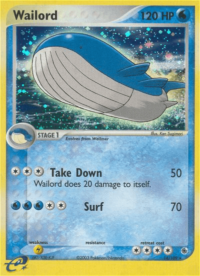 Wailord: Ruby & Sapphire