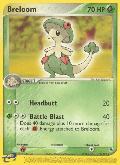 Breloom: Ruby & Sapphire