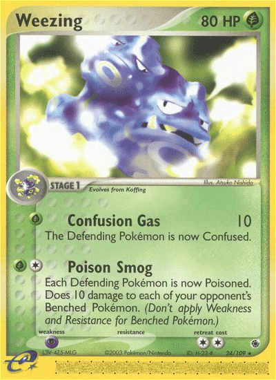 Weezing: Ruby & Sapphire