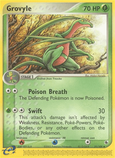 Grovyle: Ruby & Sapphire