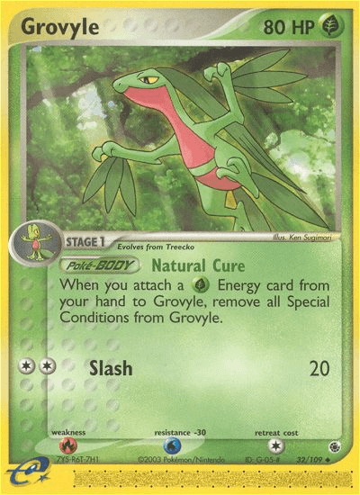 Grovyle: Ruby & Sapphire