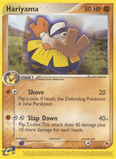Hariyama: Ruby & Sapphire