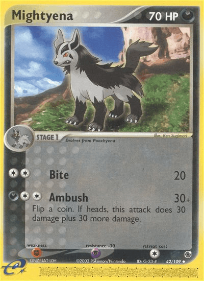 Mightyena: Ruby & Sapphire