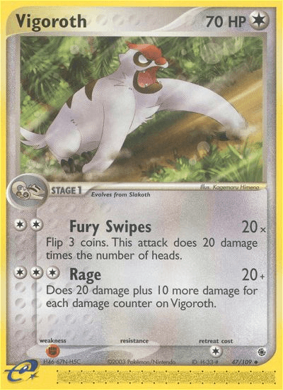 Vigoroth: Ruby & Sapphire