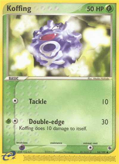 Koffing: Ruby & Sapphire