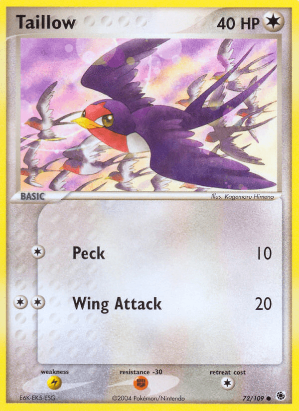 Taillow: Ruby & Sapphire