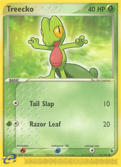 Treecko: Ruby & Sapphire