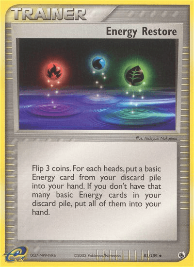 Energy Restore: Ruby & Sapphire