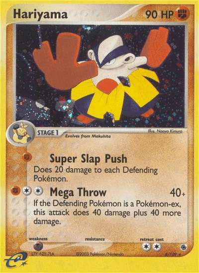Hariyama: Ruby & Sapphire