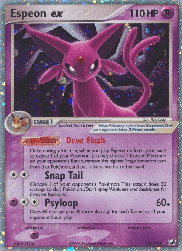 Espeon ex: Unseen Forces
