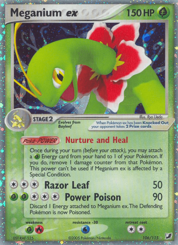 Meganium ex: Unseen Forces