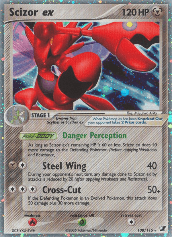 Scizor ex: Unseen Forces