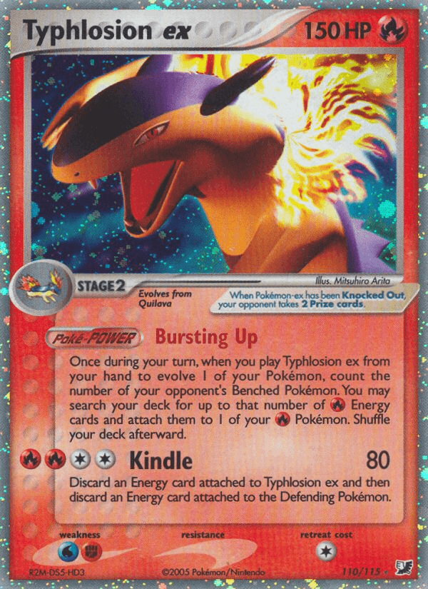 Typhlosion ex: Unseen Forces