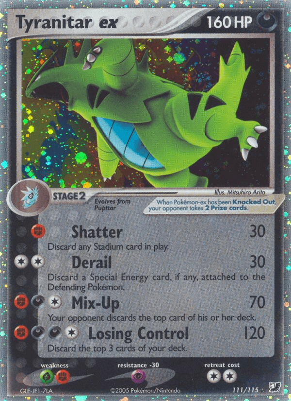 Tyranitar ex: Unseen Forces