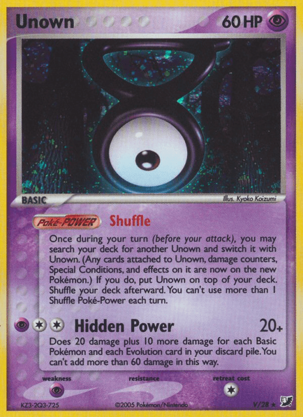 Unown: Unseen Forces