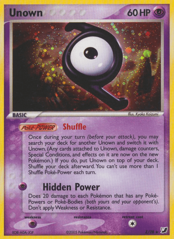 Unown: Unseen Forces