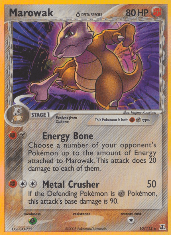Marowak δ: Delta Species