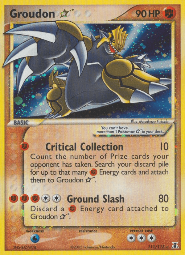 Groudon ★: Delta Species